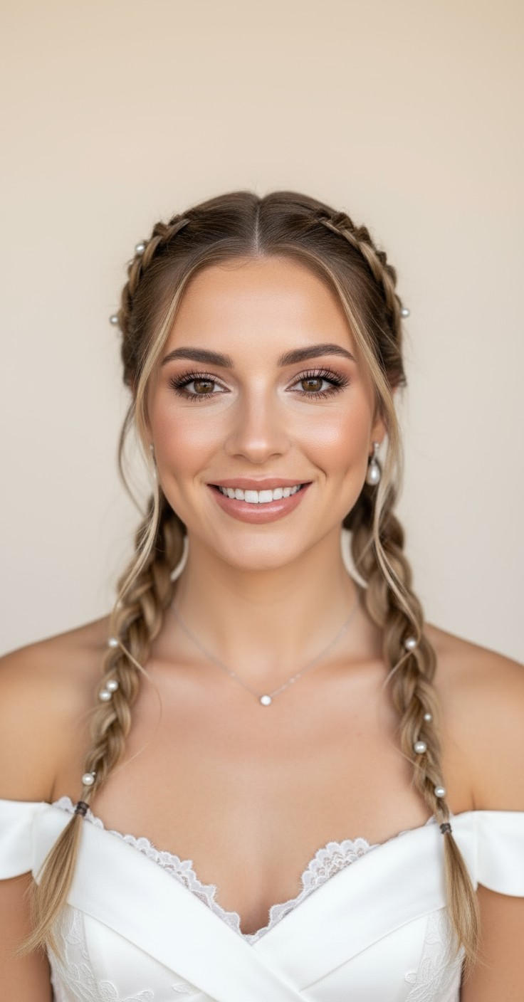 After Braids With Beads At The End